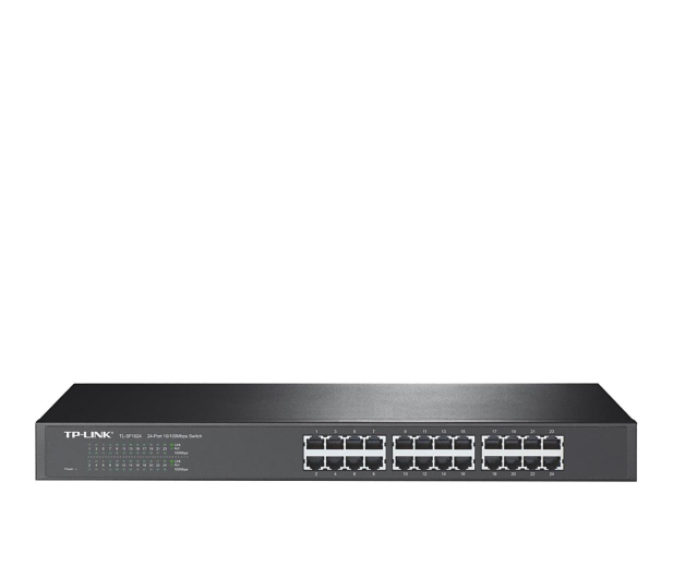TP-Link 24p TL-SF1024 Rack (24x10/100Mbit) - 26799 - zdjęcie